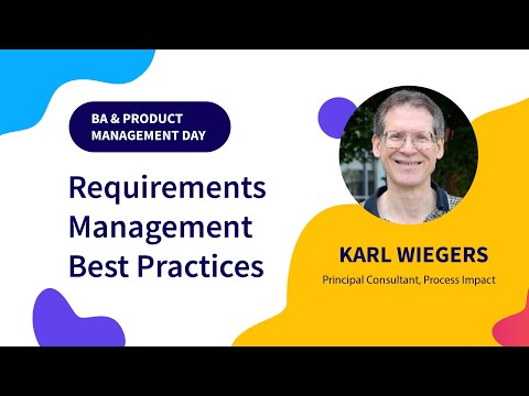 BA & Product Management Day | Requirements Management Best Practices
