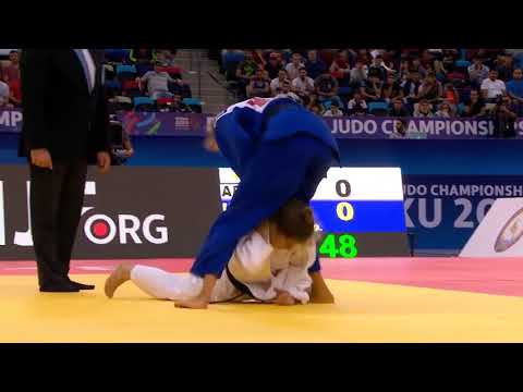 Daria Bilodid UKR vs Paula Pareto ARG Judo World Championships 2018 semi final