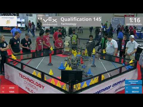 2018 VRC Tech Q145 - 355D 109A vs 1492W 9031H - 92 to 101