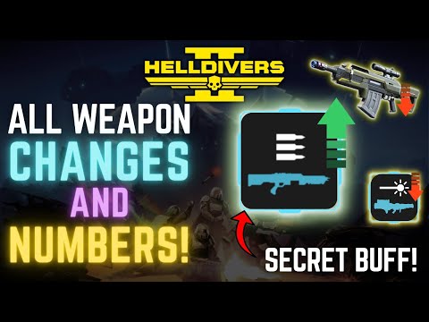 Good Buffs and Questionable Nerfs (Why??) | Patch Overview | Helldivers 2