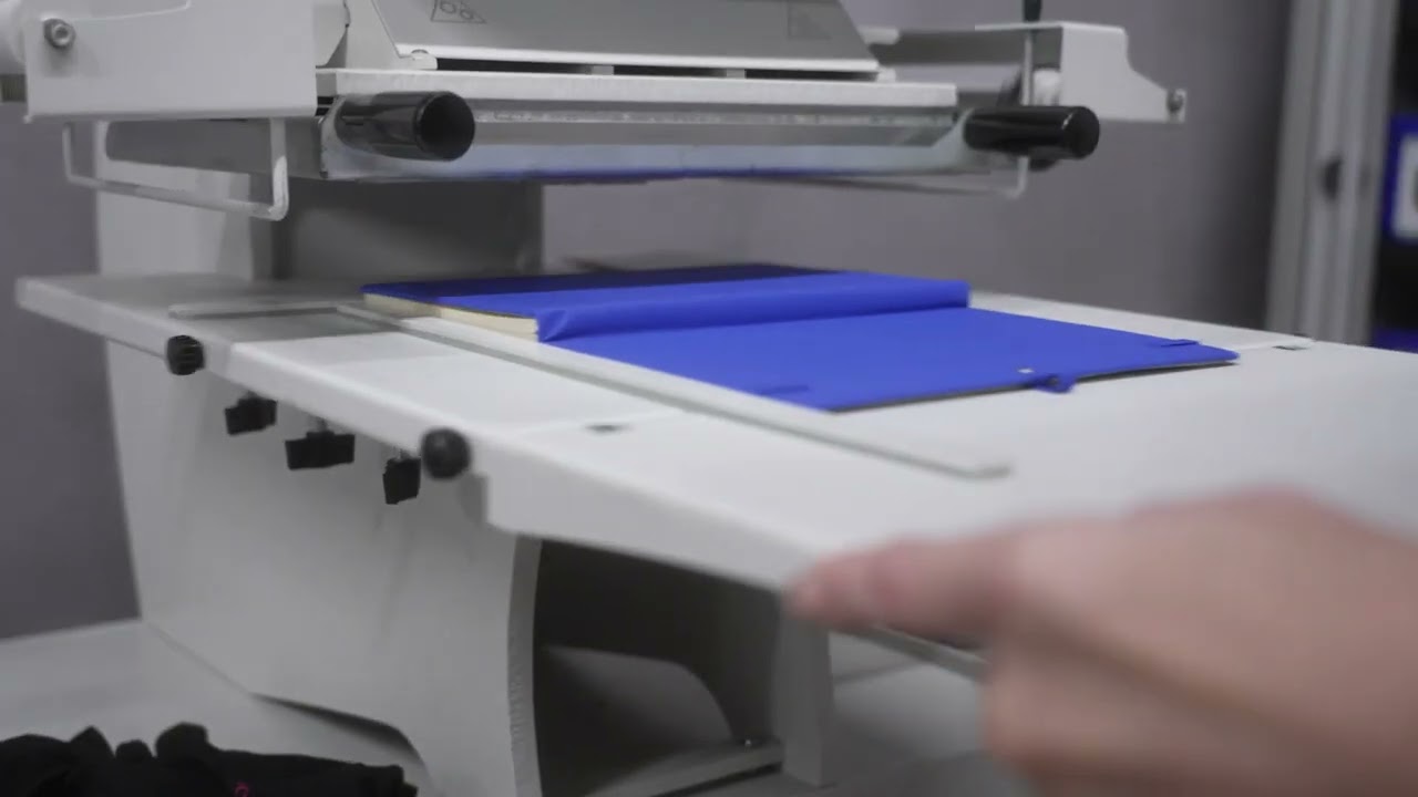 Debossing on promotional merchandise — a heated die creates a permanent indented impression on leather products