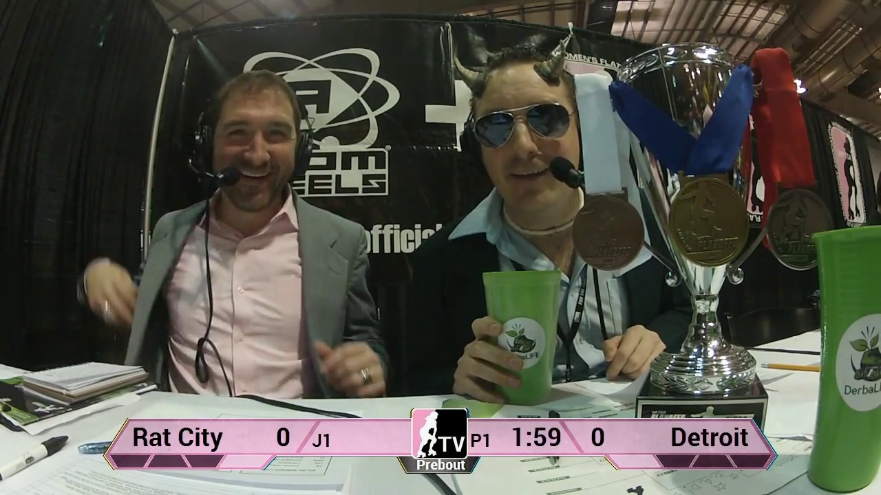 Detroit Derby Girls v Rat City Rollergirls: 2013 WFTDA D1 Playoffs in Salem