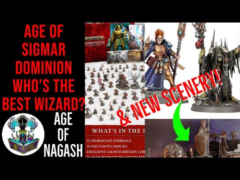 AGE OF SIGMAR | DOMINION SIGMAR’S LORESEEKER & THE KRULEBOYZ’S BOG SHAMAN FACE-OFF! & NEW SCENERY!