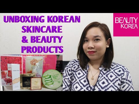 Vlog # 19 | Unboxing Korean Skincare & Beauty Products | Wander Tinay 💜