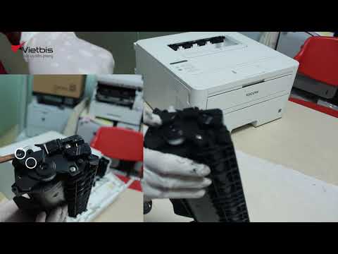 Hướng dẫn đổ mực, reset hộp mực máy in Ricoh SP 230dnw