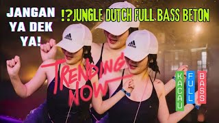 Download lagu JANGAN YA DEK YAAA⁉️JANGANNN⁉️JUNGLE DUTCH FULL BASS BETON 2025⁉️ mp3