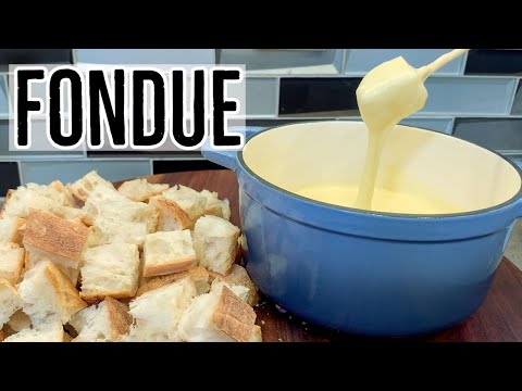 Fondue- Easy to Make Cheese Fondue