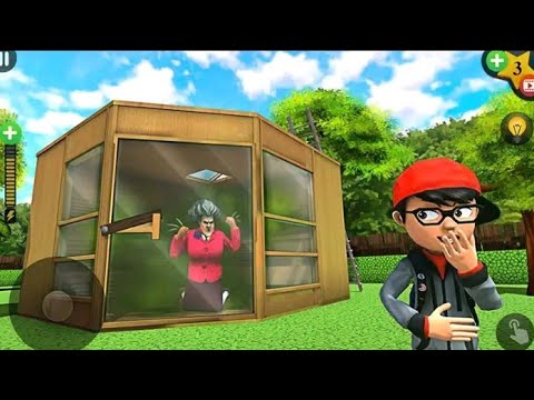 Scary teacher 3D -Level 13 -Stinky sauna