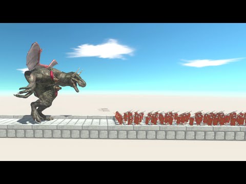 PINK DRAGON GOD vs UNITS - Animal Revolt Battle Simulator