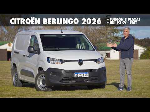 Nuevo Citroën BERLINGO Van - TEST - Matías Antico - TN Autos