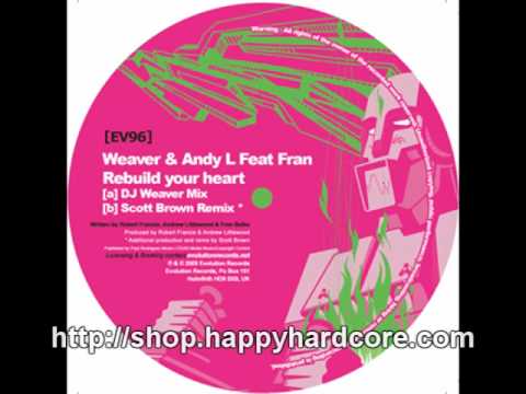 Weaver & Andy L Ft. Fran - Rebuild Your Heart (Scott Brown Remix), Evolution Records - EV96
