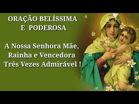 Prayer to the Mother, Queen and Thrice Admirable Victress of Schoenstatt!