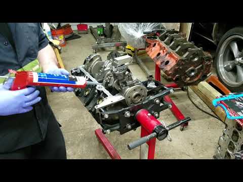 SBC/BBC 100% PREVENT OIL PAN LEAKS ON BAD SURFACES: INSTALLATION OF FEL PRO ONE PEICE OIL PAN GASKET