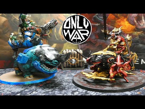 Orks vs Chaos Demons - 30pl Warhammer 40,000 Crusade League Battle Report