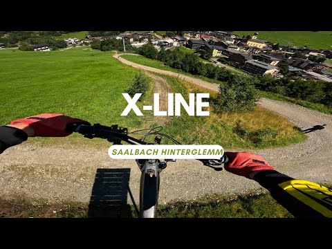 X-Line Bikepark Saalbach Hinterglemm Austria 🇦🇹 Full Run POV RAW