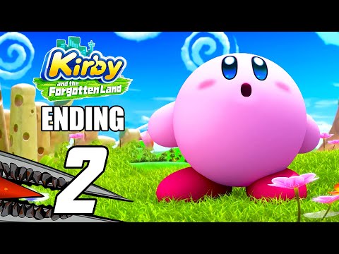 KIRBY AND THE FORGOTTEN LAND Gameplay Walkthrough Part 2 - ENDING