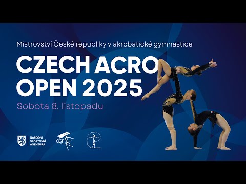CZECH ACRO OPEN 2025 - 14:00 - PRE-YOUTH 11-16 + MASTER CLASS