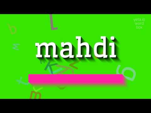 How to say "mahdi"! (High Quality Voices)