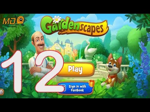 Gardenscapes Gameplay- Walkthrough Part 12