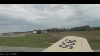 preview picture of video 'Nanchang CJ-6 Inflight and landing @ Carp Airport'