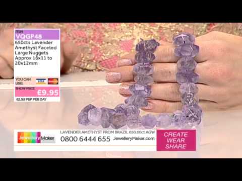 Multi Colour Moonstone and Magnesite for jewellery making: JewelleryMaker LIVE 14/02/2015