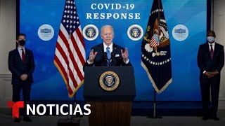 Biden anuncia la compra de 100 millones de vacunas de J&J | Noticias Telemundo
