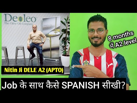 Inspiring experience: My Student Nitin pass Dele A2 Exam after only in 8 months