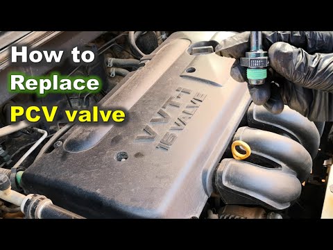 Austausch des PCV-Ventils: 2002–2008 Corolla/2003–2008 Matrix/2003–2008 Pontiac Vibe