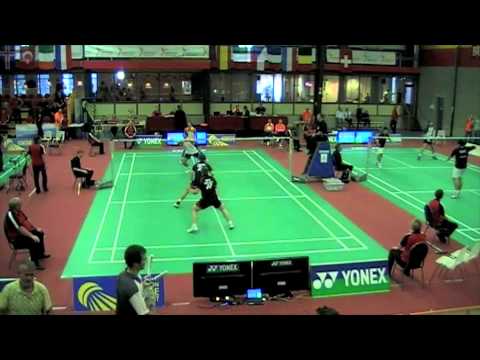 European Badminton Club Champs 2011 Topflight (ENG) vs BC Duinwijck (NED) Group 4 Mens Doubles