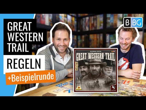 Great Western Trail direkt losspielen! • Beispielrunde • Regeln • Anleitung