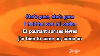 Karaoké She&#39;s Gone - Patrick Bruel *