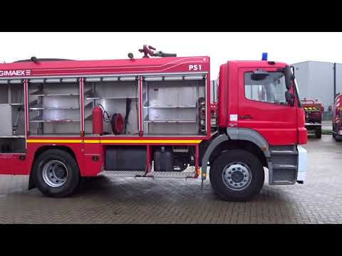 Top Trucks 4099 Mercedes-Benz Axor 18243.000 ltr watertank - 1.500 ltr Foam - Feuerwehr