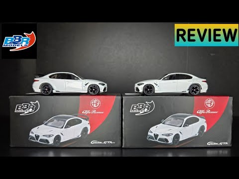 BBR Models 1/64 - Alfa Romeo Giulia GTA & GTAm White - REVIEW