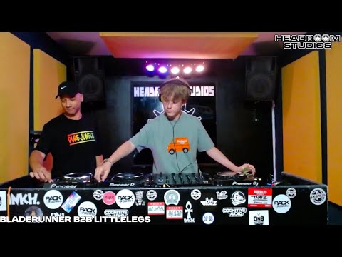 BLADERUNNER B2B LITTLELEGS - LIVE AT HEADROOM STUDIOS
