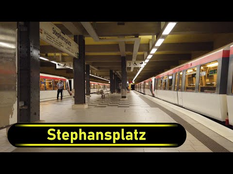 U-Bahn Station Stephansplatz - Hamburg 🇩🇪 - Walkthrough 🚶