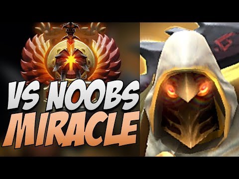 Liquid.Miracle Juggernaut - VERSUS NOOBS | Dota Gameplay