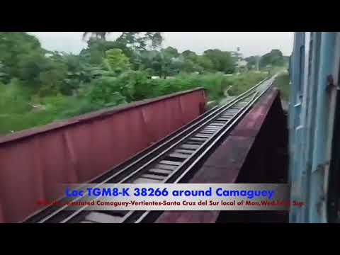 Loc TGM8-K 38266 with the reinstated Camaguey-Vertientes-Santa Cruz del Sur local!!Sept 2026!!!