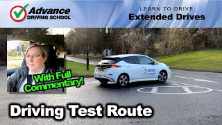 Driving Instructor Drives Full Driving Test Route (with commentary)