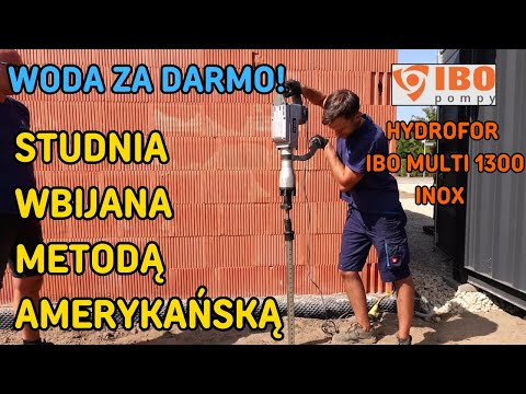 TANIA STUDNIA WBIJANA - SZPILKA - JAK ZROBIĆ STUDNIĘ WBIJANĄ / SZPILKĘ - WODA ZA DARMO - FOX GARDEN