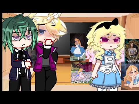 Diabolik Lovers react to Yui as Alice dos país das maravilhas 💕|🇧🇷|Alasto as Chapeleiro|
