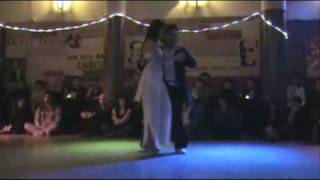 Moira Castellano y Gastón Torelli en La Milonga Solidaria 02