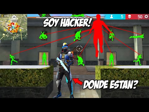 Un HACKER se INFILTRO a mi ESCONDITE en FREE FIRE! 😭 *dificil* MOMENTOS GRACIOSOS FREE FIRE