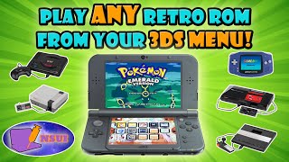 Play ANY RETRO GAME On 3DS Menu!! [Convert Retro ROMs to CIA]