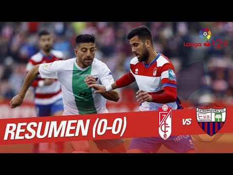 Resumen de Granada CF vs Extremadura UD (0-0)