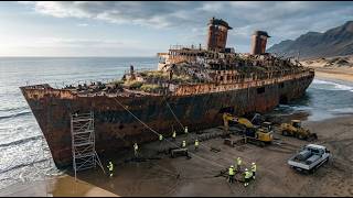 From ABANDONED Cruise Ship to LUXURY Mansion 😱 | Full Transformation Documentary