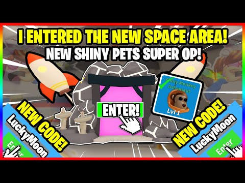 MINING CHAMPIONS *NEW* SPACE WORLD! I CREATED SUPER OP SHINY PETS! NEW TWITTER CODES! FREE BOOST!
