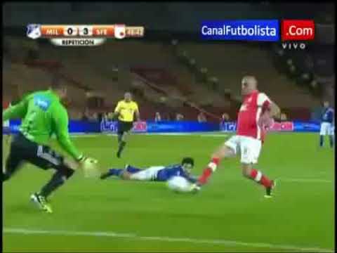 Gol Omar Pérez vs Millonarios 2012-I (4-3)