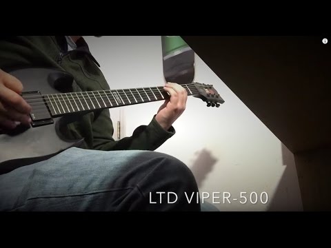 ESP LTD VIPER-500, YAMAHA THR10X, SHRED OR QUIT PRESET (THR EDITOR)