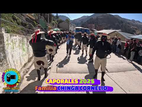 CAPORALES 2025 FAMILIA CHINGA CORNELIO,HUALLANCA BOLOGNESI ANCASH