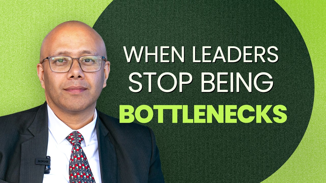 When Leaders Stop Being Bottlenecks | Industry Connect | Ankur Verma